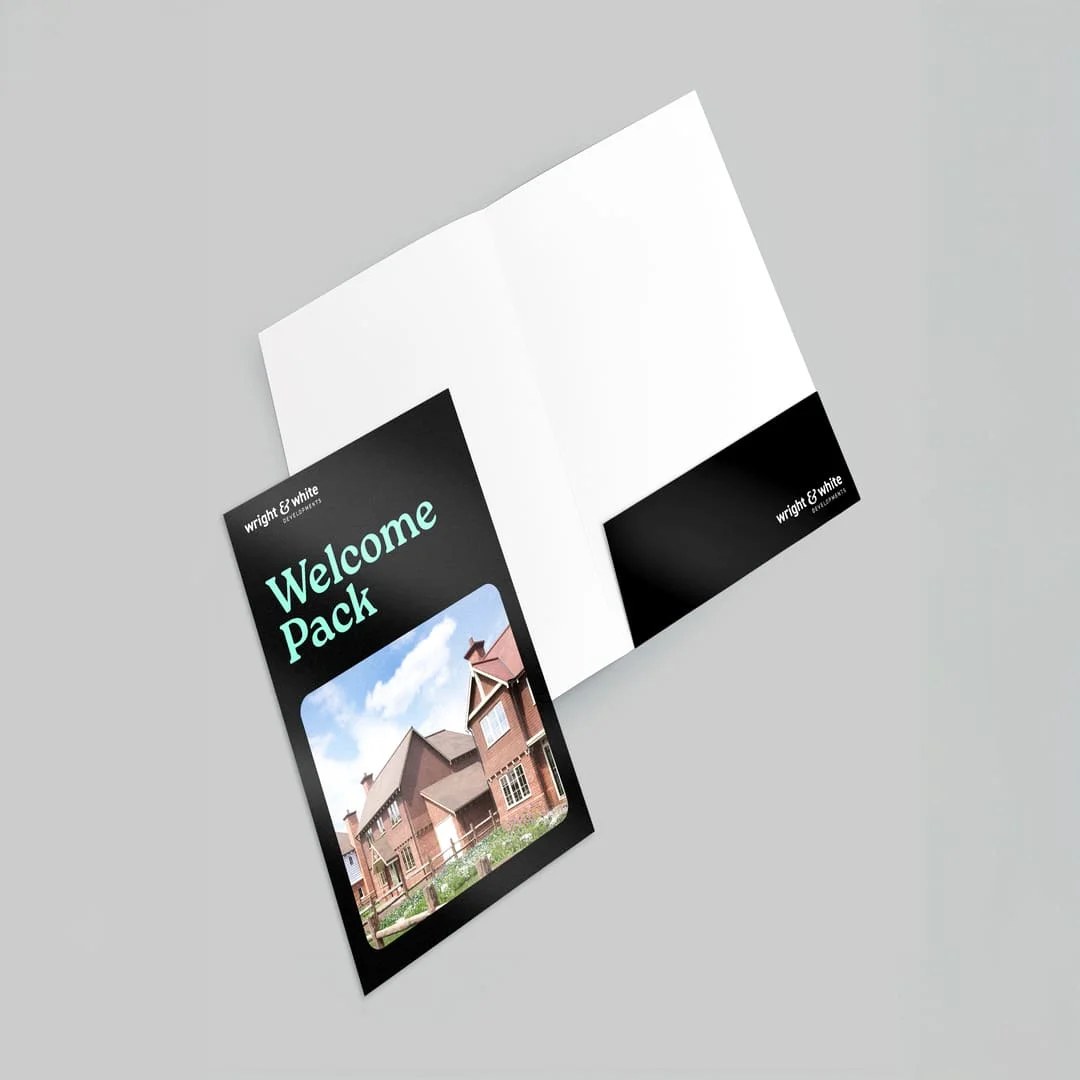 Glued Presentation Folders