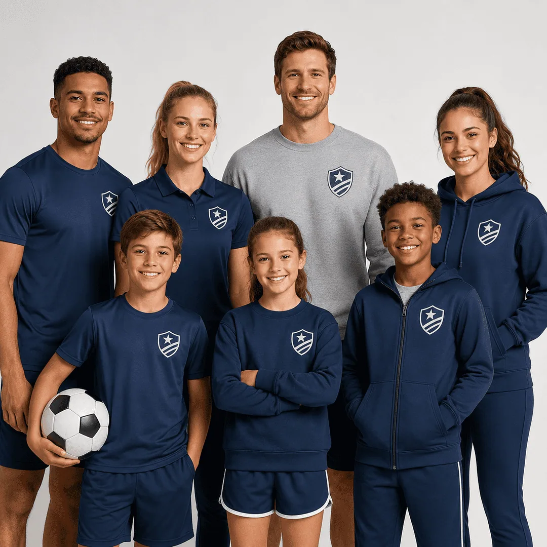 Custom printed sports team kit
